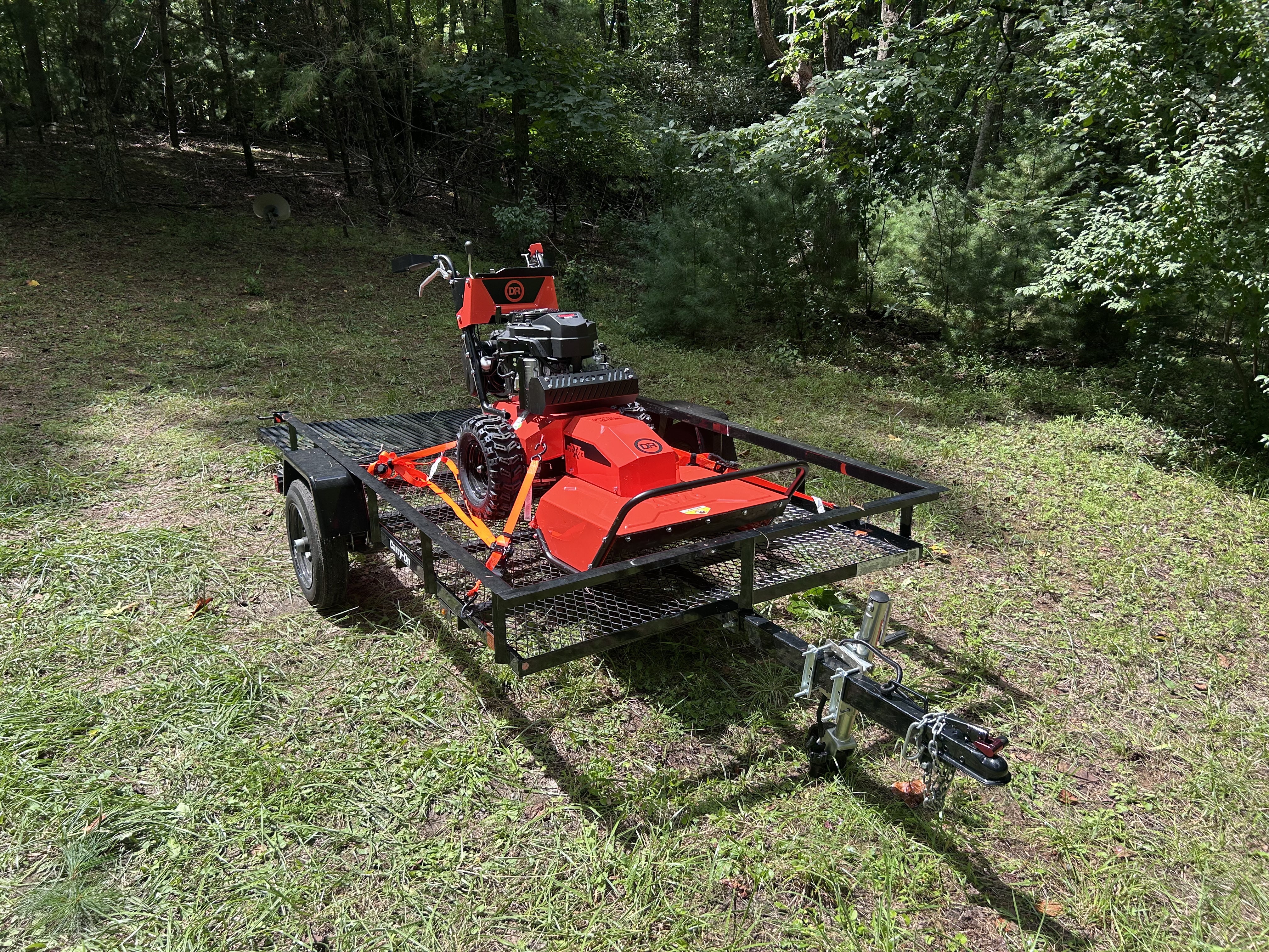 Commercial Walk-Behind Brush Mower